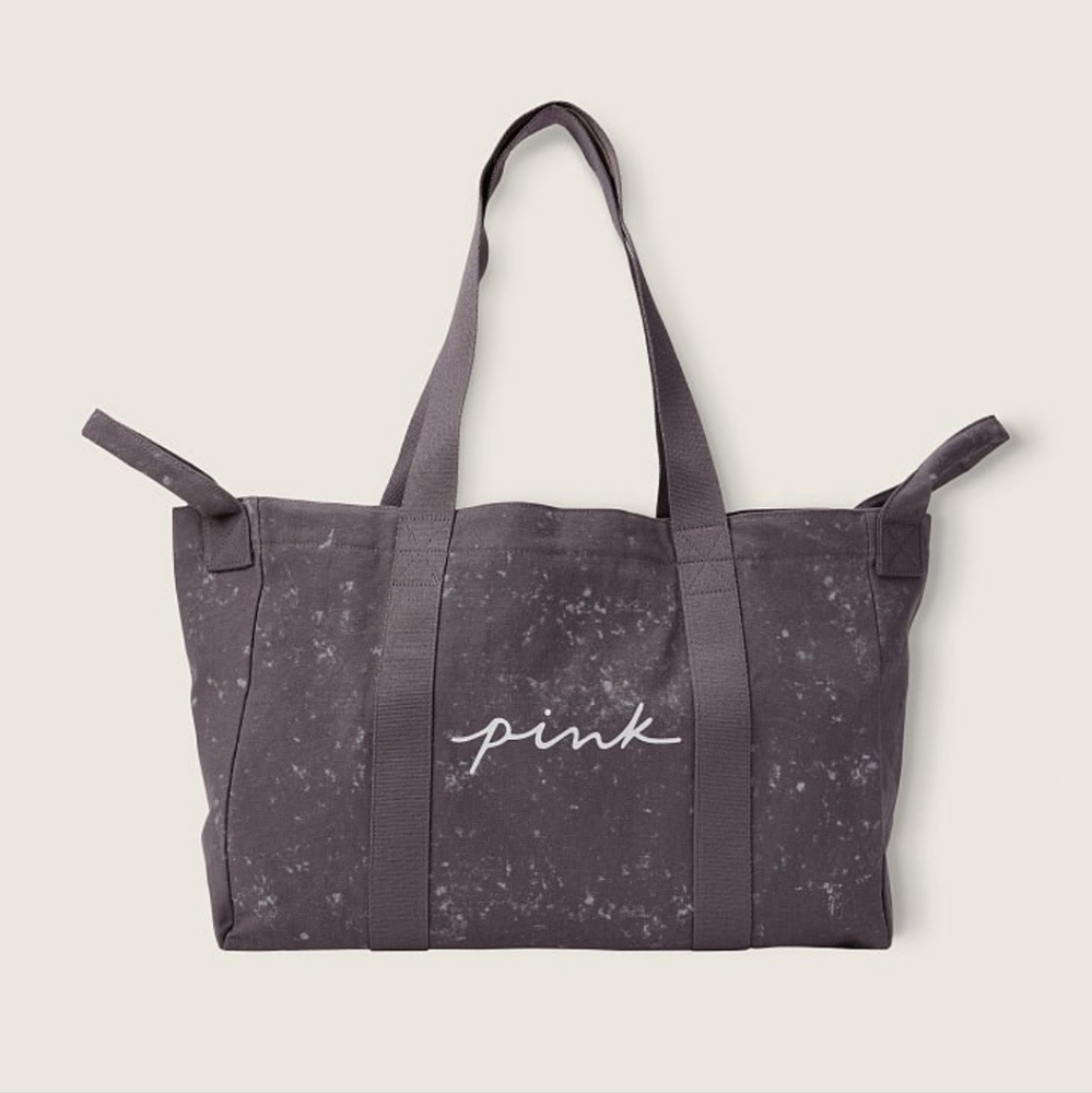 PINK Canvas Tote